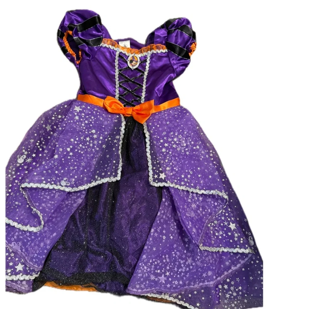 Disney 7-8 Minnie Mouse witch costume dress - Picture 1 of 2